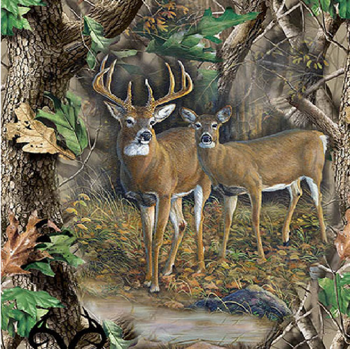 Realtree 9903 Panel Phase 2 Deer Buck Stag Antler Antlers Doe PC