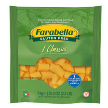 Farabella Gluten Free Mezzi Rigatoni 1 kg - 2.2 lbs