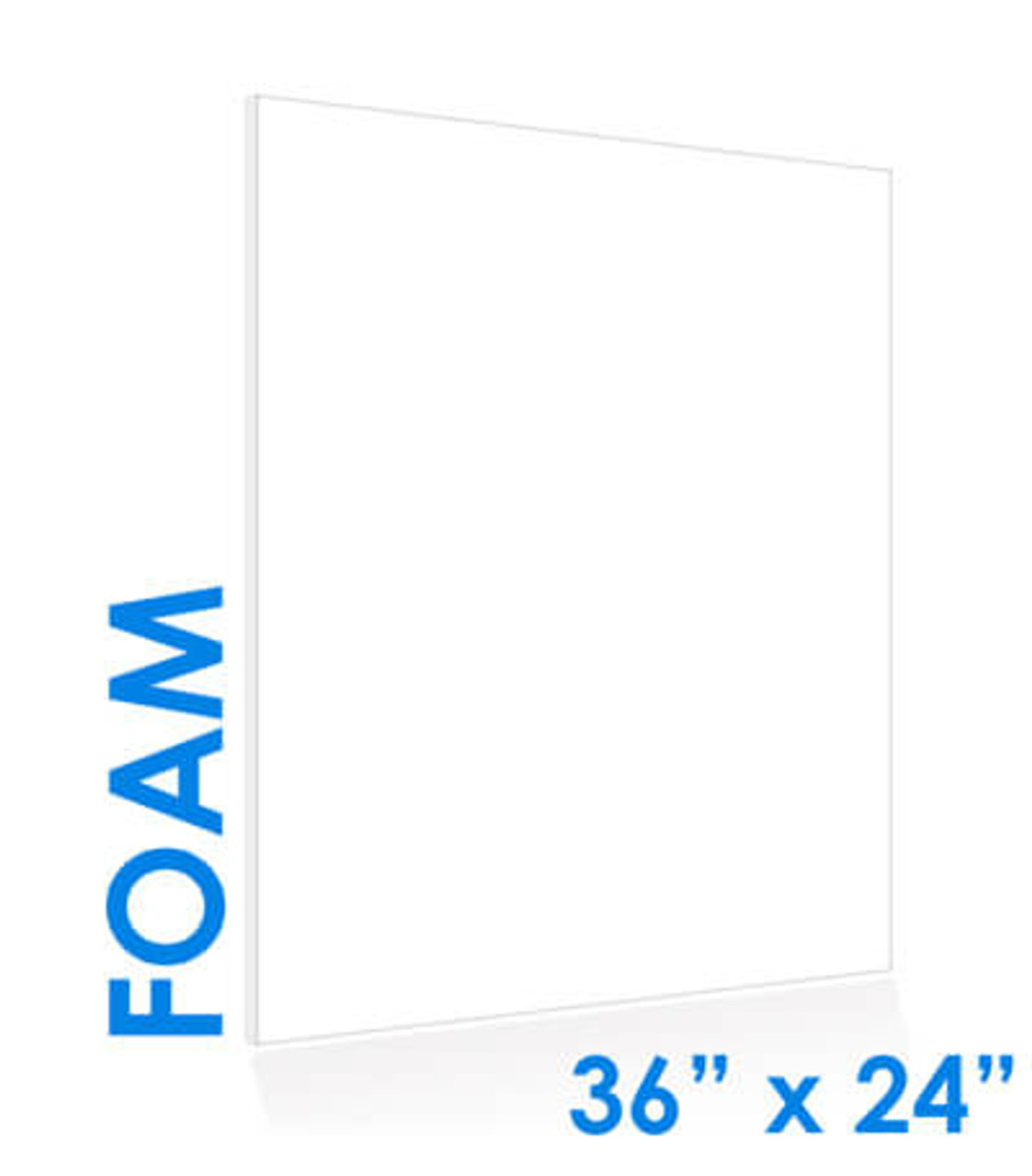 White Foam Board, Foamcore, Signs, Sold in packs of 24