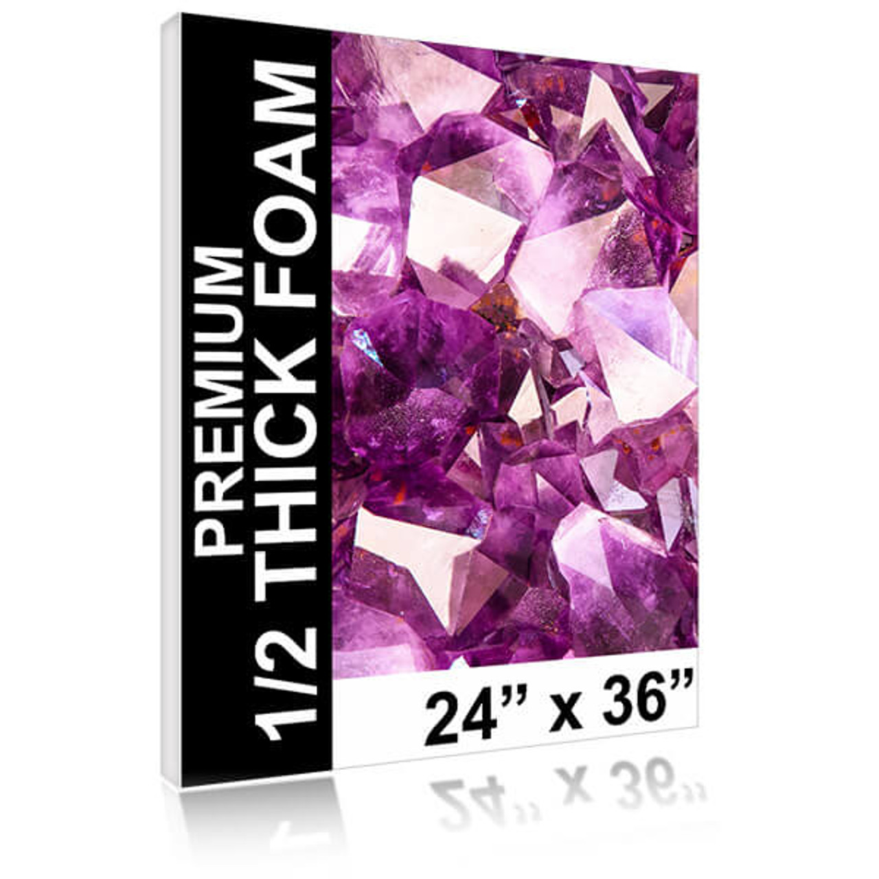 Premium 1/2 Thick Custom Foam Board Signs 24x36