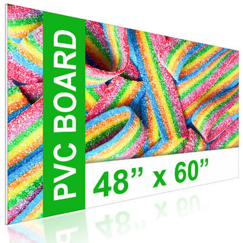 Custom PVC Plastic Signs 48x60