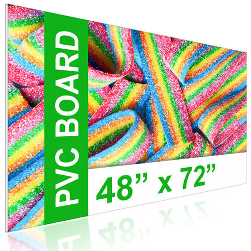 Custom PVC Plastic Signs 48x72