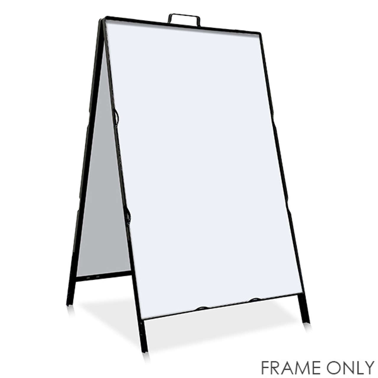 Indoor 24x36 Poster Stand Sign Holder | Rounded Corners Top Loading Frame  Design