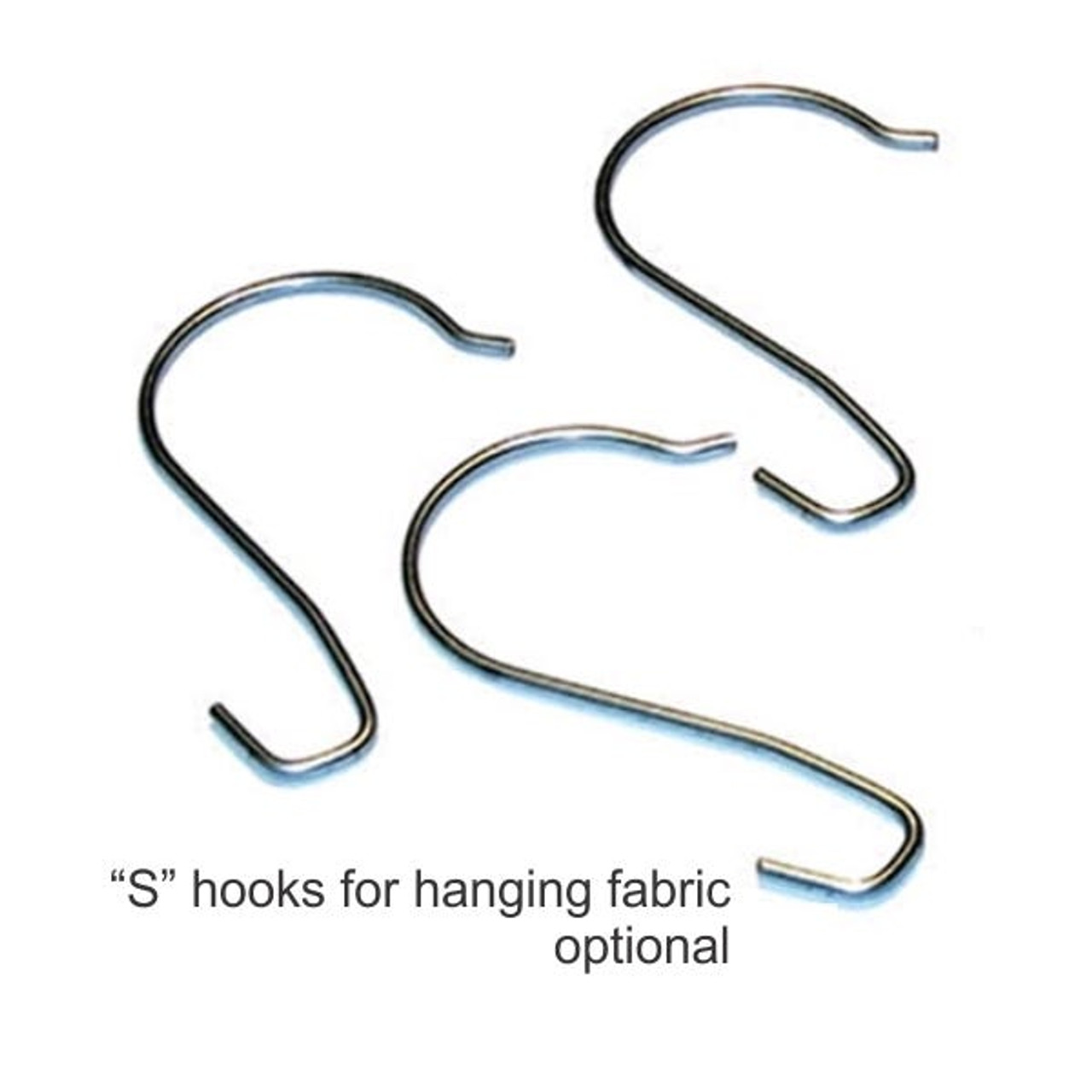 Fabric Covered S-Hooks Outfitting – Fixtures Close Up