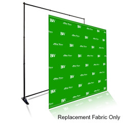 Step and Repeat Backdrop with Fabric Print and Stand 8'x10' Step and Repeat Backdrop with Fabric Print and Stand 8'x10'