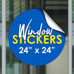 24x24 window stickers