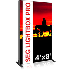 4x8 seg pro backlit display with led lights