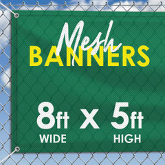 8'x5' Mesh Banner