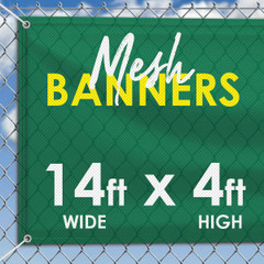 14'x4' Mesh Banner