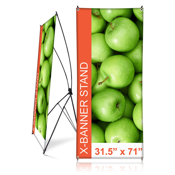X Frame Banner Stands and Banners