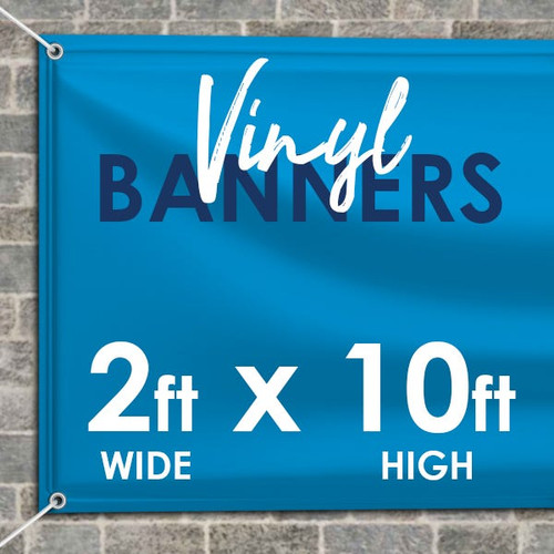 2' x 10' Banner (vertical)