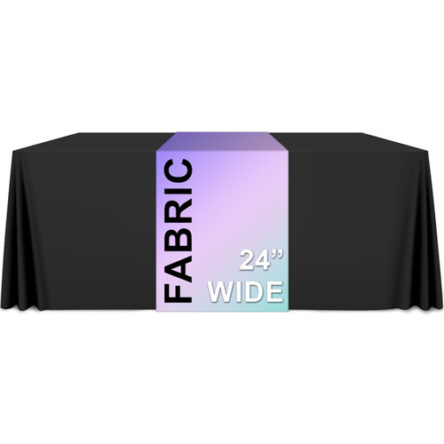 2' Fabric Table Runners printed in full color