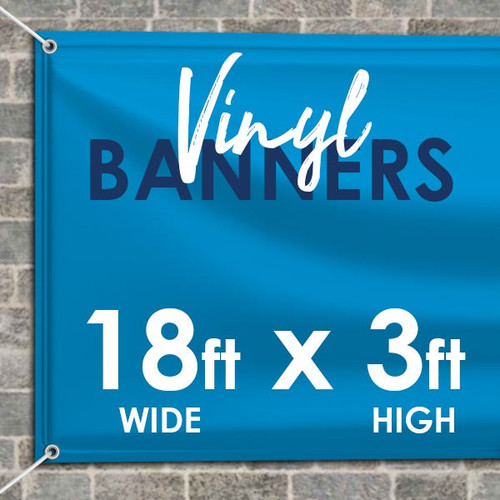 18' x 3' Banner