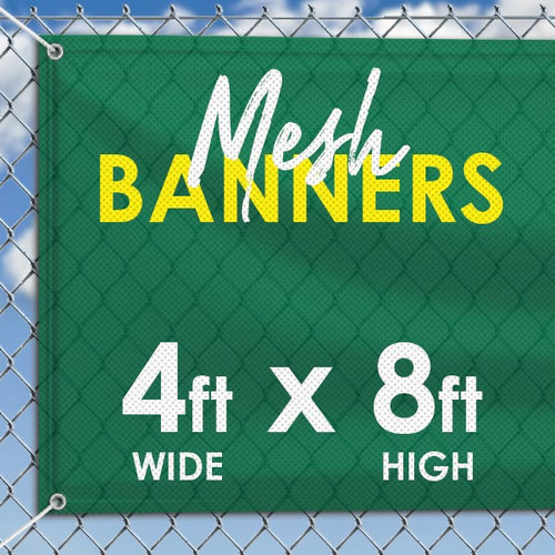 4'x8' Mesh Banner