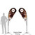 Medium double sided teardrop flag with xbase