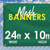 24' x 10' Mesh Banner