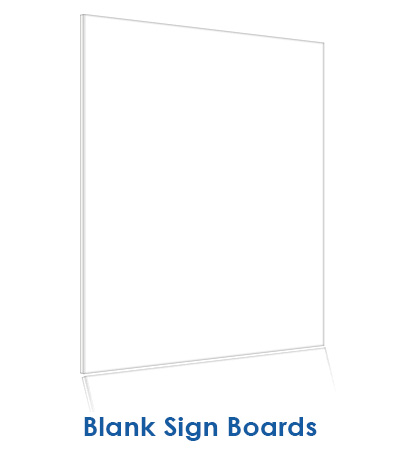 E-Z Print Sign Board, White - ROY46317S