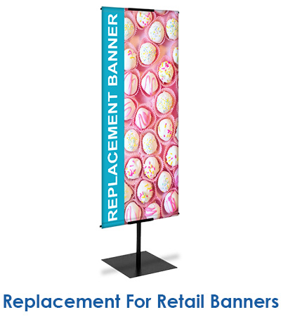 Replacement Banners for Classic Banner Stand