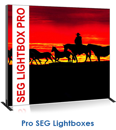 Pro SEG Fabric Lightboxes