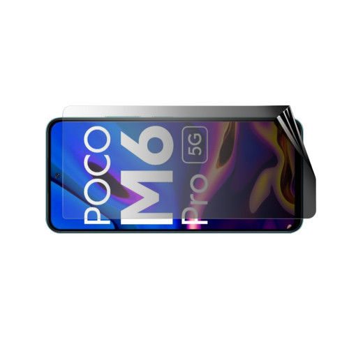 Xiaomi Poco M6 Pro 5G Privacy (Landscape) Screen Protector