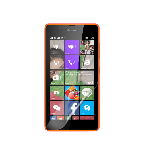 Microsoft Lumia 540 Dual Screen Protector