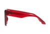 Transparent Red / Black Gradient Lens Side