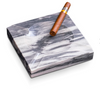 Square Gray "Carrera" Marble For Cigar Ashtray
