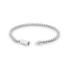 Silver Pop Sleek Box Chain Bracelet