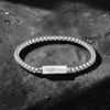 Silver Pop Sleek Box Chain Bracelet
