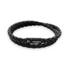 Chelsea Black Leather Bracelet