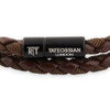 Chelsea Brown Leather Bracelet