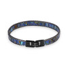 Mosaic Blue Glass Bead Bracelet