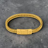 Coda Di Volpe Gold Plated Chain Bracelet
