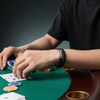 Black Flush Of Aces Bracelet