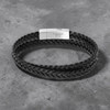 Black Flush Of Aces Bracelet