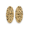 Textured Oval Earrings