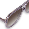 BANG - Transparent Mocha w. Rose Gold Metal Trim / Brown Gradient Lens