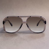 BANG - Transparent Mocha w. Rose Gold Metal Trim / Brown Gradient Lens