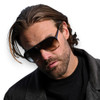 BANG - Smoky Quartz Fade w. Gun Metal Trim / Brown Gradient Lens