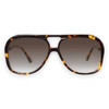BANG - Dark Tortoise w. Matte Black Metal Trim / Brown Gradient Lens