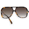 BANG - Dark Tortoise w. Matte Black Metal Trim / Brown Gradient Lens
