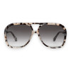 BANG - Ivory Tort w. Rose Gold Metal Trim / Black Gradient Lens