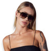 BANG - Army Green w. Gold Metal / Brown Gradient Lens