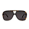 BANG - Dark Tortoise w. Matte Black Metal Trim / Black Lens