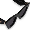 SAVIOR - Gloss Black w. Gold Metal / Black Lens