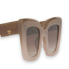 BRIGADA - Toffee Fade to Ivory / Brown Gradient Lens