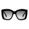 COLTRANE - Gloss Black w. Gold Metal Trim / Black Gradient Lens