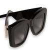COLTRANE - Gloss Black w. Gold Metal Trim / Black Gradient Lens
