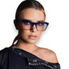 ROYALE - Blue Fade To Rose w. Gold Metal / Blue to Rose Lens