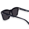 ROYALE - Gloss Black w. Silver Metal / Black Lens